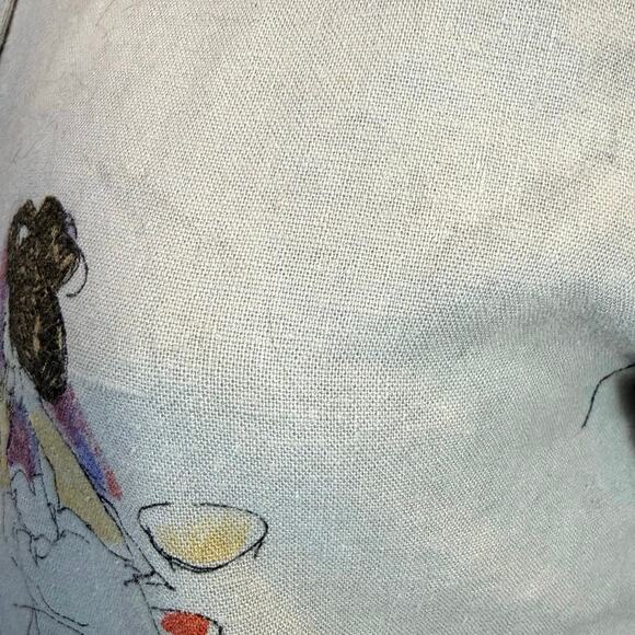 Rare VTG Breeze by Dorothy Schoelen Art-to-Wear Kimono Geisha Jacket SZ Small - Picture 8 of 15